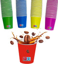Bicchierini Caffè - tazzine caffe in carta monouso da 75ml - COLORI ASSORTITI